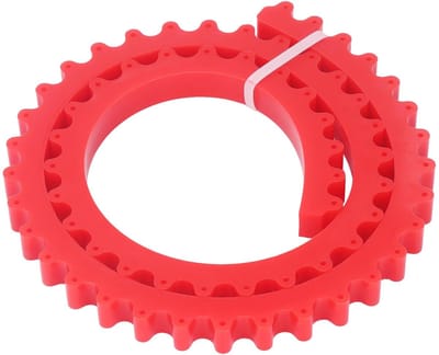 Dailygoody - Tandwielaangedreven Profielstrip - Flexibele Curvegeleider - 1 M - Houtbewerkingsgereedschap - 16 Mm Afstand - Ideaal voor Houtbewerking