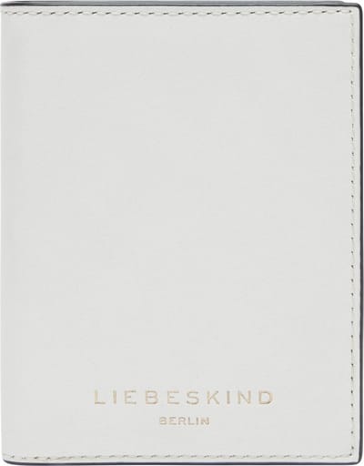 LIEBESKIND BERLIN Leren Kaarthoes Kodiaq Sheep Hilla Arcie Card Etui Arctic Crème