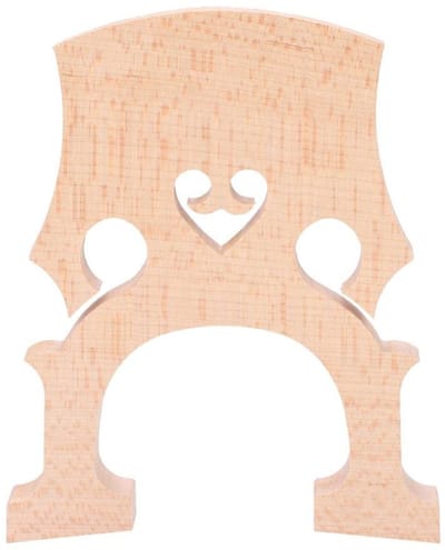 Dailygoods- Cello Brug Esdoornhout - Zelfinstellende Brug - Vervangingsaccessoire - Lichtgewicht - Duurzaam - Uitstekende Geluidskwaliteit - Celloplaat