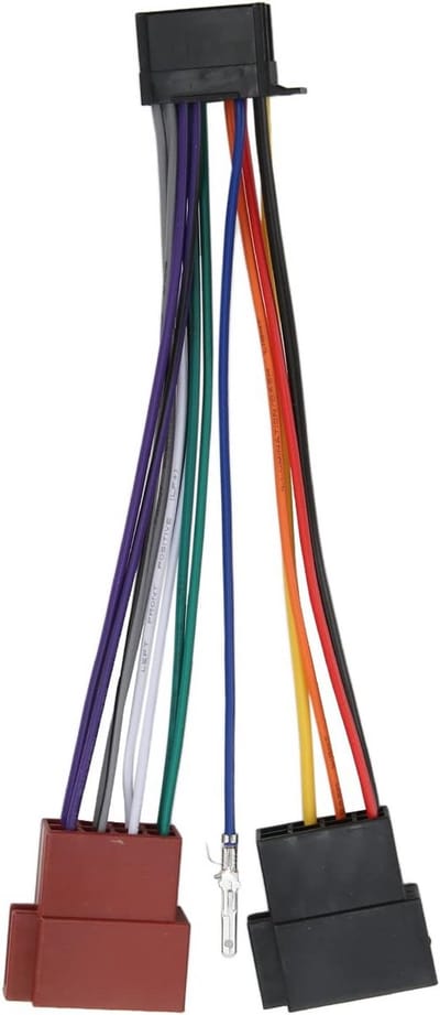 Adapterconnector Kabelboom - Autoradio Stereo - Auto Audio Installatie - Standaard 16-pins Plug - 17.5 x 6.5 x 1.7 cm