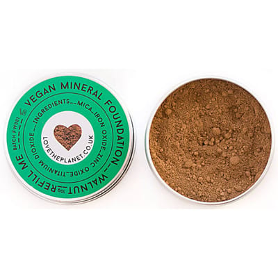 Love the Planet Vegan Mineral Foundation - Walnut