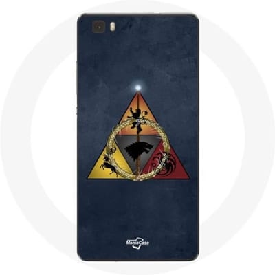 Coque pour Huawei P8 - Game of Thrones - Saison 8 - Souple - Logo Baratheon - Mixte