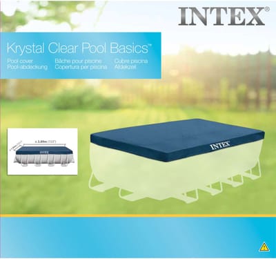 Intex Zwembadhoes rechthoekig 390x180 cm 28037