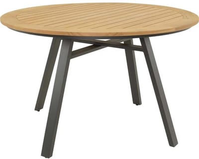 Les - Monza eettafel ø120 cm - antraciet