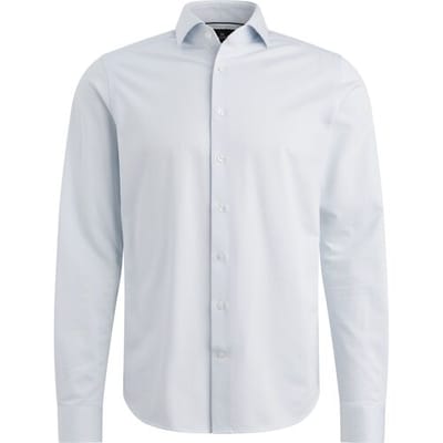 Overhemd Lange Mouw Vanguard Overhemd Elevated Knit Lichtblauw
