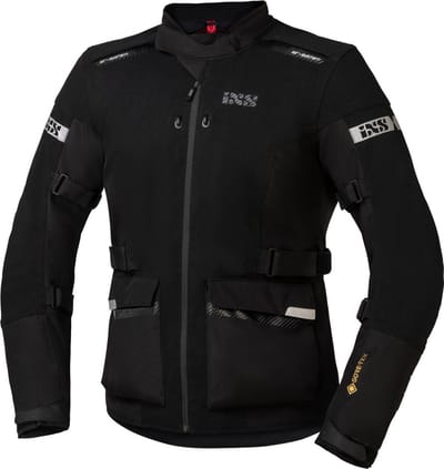 IXS Horizon-GTX Zwarte Textiel Motorjas - Jas
