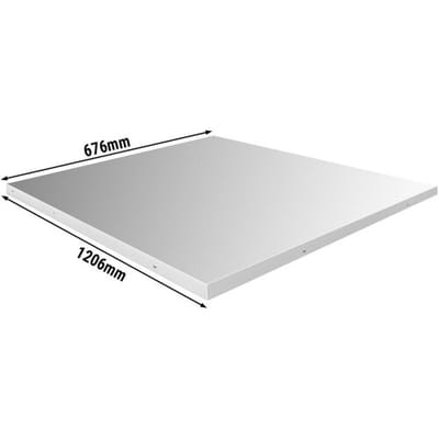 GGM Gastro Schutzpaneel für Abluftreinigungsanlagen - 1426 x 986 mm Zilver