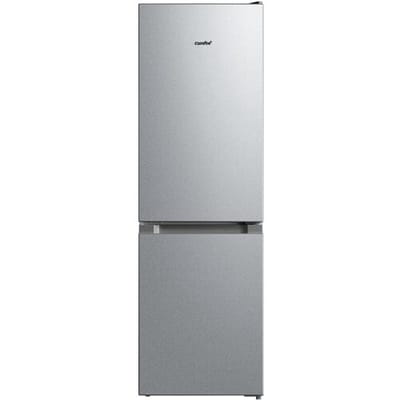 Comfee' RCB169DS2(E) koel-vriescombinatie, 150 cm hoog, 115 l + 59 l, verminderde ijsvorming, instelbare temperatuur, energieklasse E, zilver