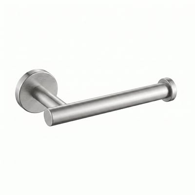 EAVY - Toiletrolhouder Zilver / RVS - Boren - Schroef