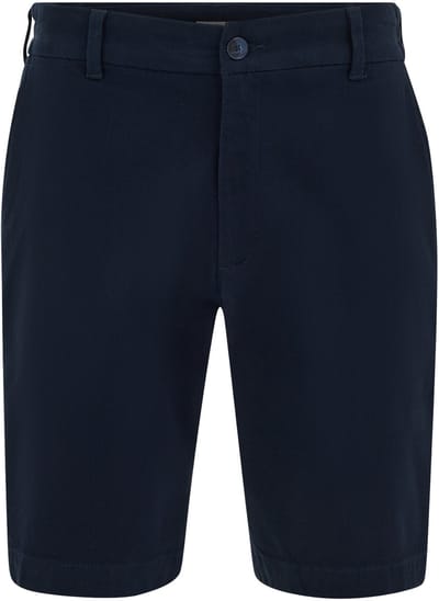 WE Fashion Heren regular fit comfort chinoshort met structuur
