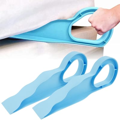 Dailygoods- Matrasliften Ergonomisch Ontwerp - Bedlaken Hulpgereedschap - Duurzaam Hulpmiddel - Ruimtebesparend - Natuurlijke Polspositie - Verbeterd Comfort - Matrasheffer