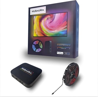 HDMI 2.0 Achtergrondverlichting met LED Strip voor Beeldsynchronisatie – RGBIC LED-verlichting voor TV's van 42 tot 88 inch
