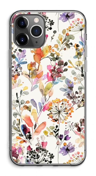 Case Company® - Hoesje geschikt voor iPhone 11 Pro Max hoesje - Wilde grassen - Soft Cover Telefoonhoesje - Bescherming aan alle Kanten en Schermrand