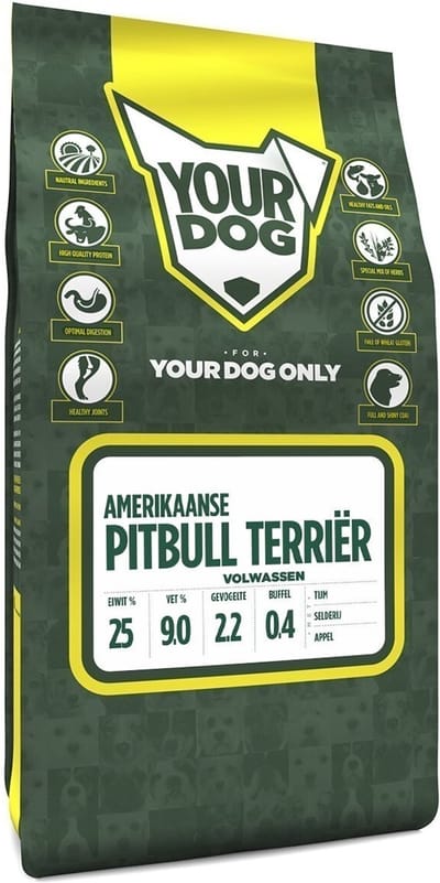 Yourdog Amerikaanse pitbull terriër Rasspecifiek Adult Hondenvoer 6kg | Hondenbrokken