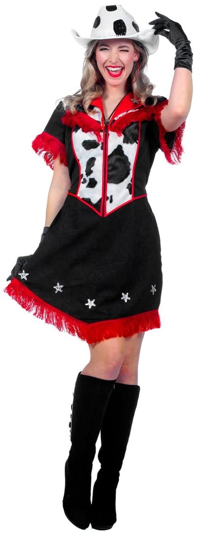 Western Jurk Cowgirl Dames Premium - Maat 44