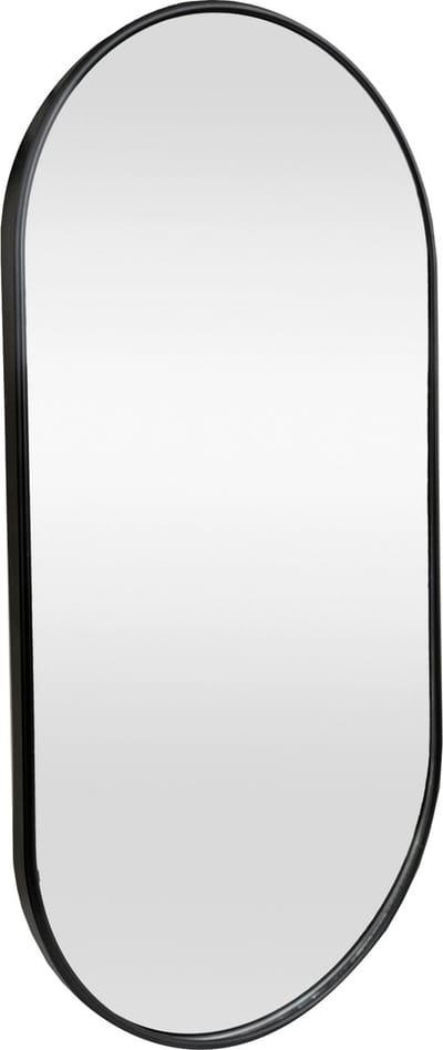 Spiegel Picciano hangend 40x80 cm zwart mat