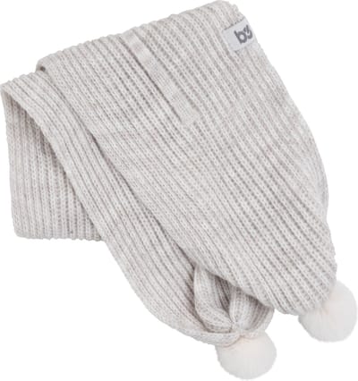 Baby's Only Overslagsjaaltje met pompon Cool - Ecru - 3-36 mnd - 100% acryl - GOTS