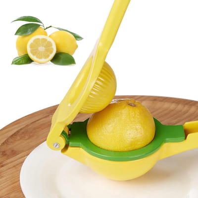 New Age Devi - Handmatige citruspers - perfect voor citroenen, limoenen en alle soorten citrusvruchten - Handpers