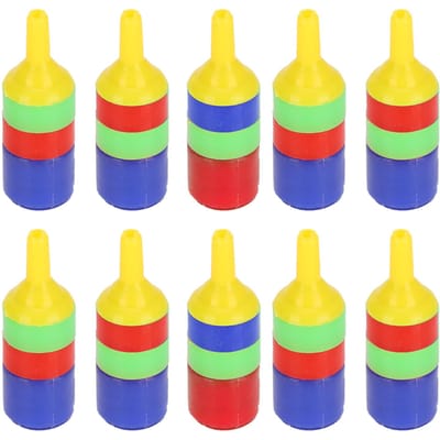 10pcs Pierre à Air pour Aquarium Bulles Libération d'Oxygène Diffuseur Augmentant l'Oxygène Aération à Haut Rendement Purification red