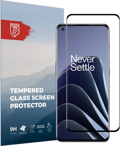 Rosso OnePlus 10 Pro 9H Tempered Glass Screen Protector Zwart