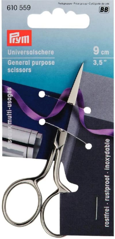 PRYM Universele schaar volstaal 3 1/2'' 9 cm 610559 - Universele scharen - Prym