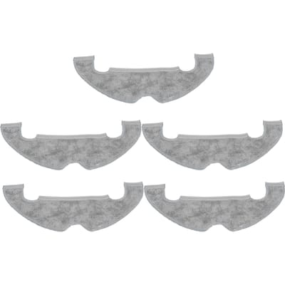 5PCS Lingettes de rechange pour aspirateur robot laveur Xiaomi Dreame L10plus gray