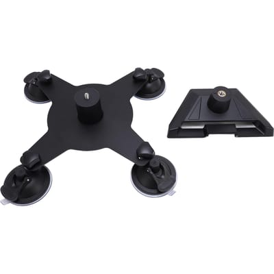 Support Ventouse Toit Ouvrant Sans Perçage Démontage Rapide Signal Stable Ventouse Satellite Support Voiture pour black