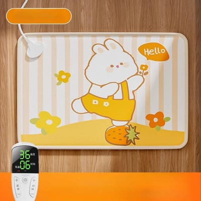 Couverture électrique pour animaux de compagnie   Petit chien  Coussin chauffant à température constante  Anti-fuite  Anti-morsure Petit radiateur   Matelas électrique spécial pour chats white