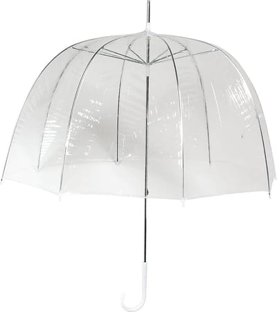 Paraplu - Koepelparaplu Transparant - Koepelparaplu PVC Diameter 76 cm