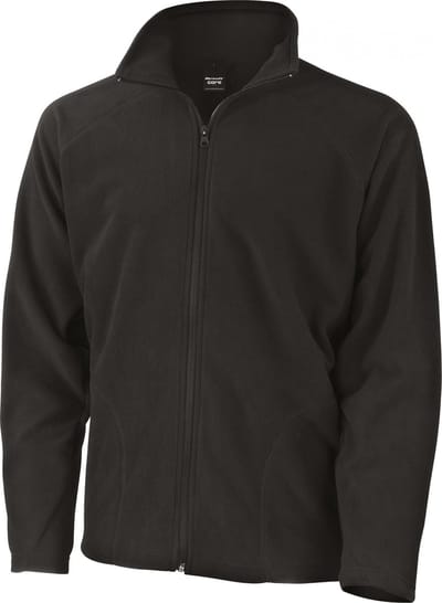 Result Micro Fleece Jacket RT114X - Black - XXL