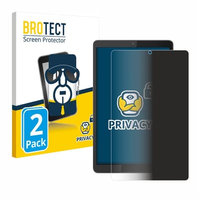 BROTECT - privacy screenprotector voor Lenovo Tab M8 (4. Gen.) - Folie Beschermfolie Blauwlichtfilter 2 Stuks