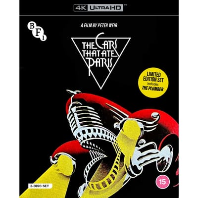 The Cars That Ate Paris & The Plumber - 4K UHD + blu-ray - Limited Edition - Import