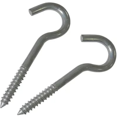 Sencys Schroefhaak Staal Ø7,8x80mm 2st