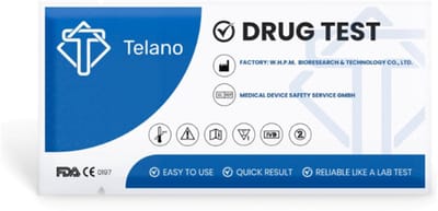 Telano 10 stuks Drugstest Cocaïne Dipcard - Drugtesten Urine COC