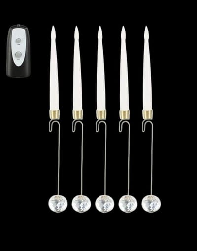 Luca Lighting ledkaars,bal (5 stuks) H31xD3cm