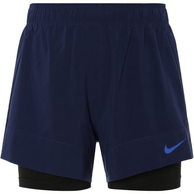 Shorts de sport à imprimé logo Nike pour femmes Bleu 891940-429 XS blue