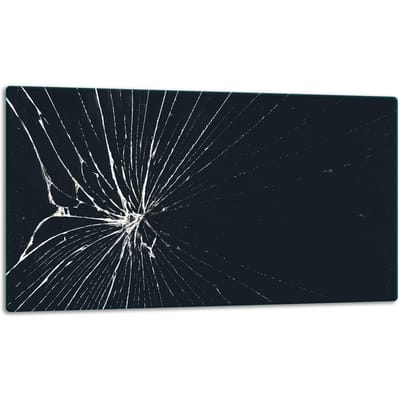 TMK ArtDeko - Snijplank - Glas - 52x30cm - Decoratieve Pad