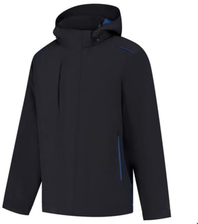 Tricorp Winter Tech Shell Accent Navy-Royal blue XS