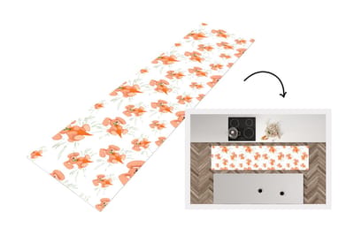 Keukenloper - Loper keuken - Konijnen - Groente - Patronen - 200x50 cm - Keukenloper vinyl