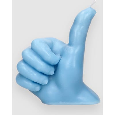 Blue Tomato Thumbs Up Kaars blauw