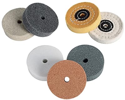 Complete Slijp- en Polijstschijfset 75 mm - 7-Delig voor Mini Polijstmachines en Boormachines