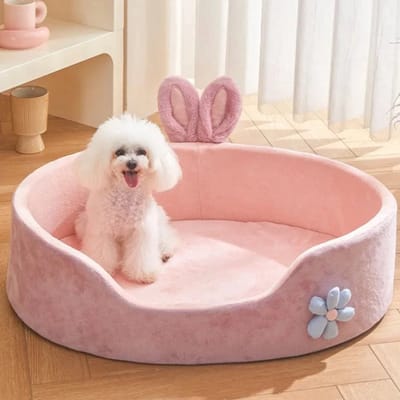 Grote Hondenbank | Comfortabel Dierenbed voor Honden en Katten | Huisdier Accessoires voor Grote Rassen | Hondenbed Groot, Kattenbed Groot, Maat L