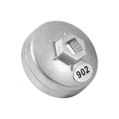 Dailygoods- Oliefiltersleutel 67 mm - 14 fluiten - Aluminium - Universeel Gereedschap - Voor Auto's - Duurzaam en Lichtgewicht - Filtersleutel