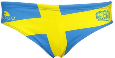 Turbo Sweden Zwemslip Blauw 4XL Man