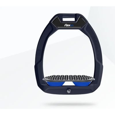 Veiligheidsstijgbeugels Paardrijden Endurance Marine/Grijs/Grijs/Blauw Flex-On Safe-On