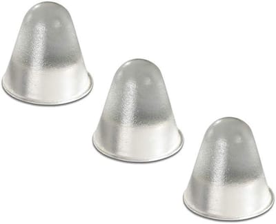 Rubberen bumpervoetjes - Zelfklevende pads - Beschermen van oppervlakken - Conische vorm - 25 stuks - Transparant