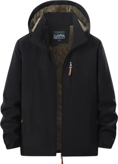 Winterjas Heren - Parka - Winter - Jas - Volwassen - Stijlvol - Zwart - S