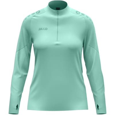 Jako Light Flow Ziptop Dames - Munt | Maat: M