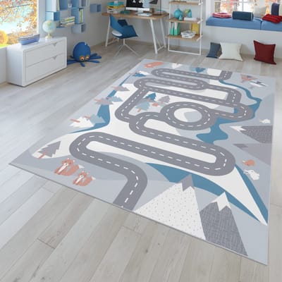Kinderkamertapijt tapijt jongen meisje kinderkamertapijt baby antislip straat