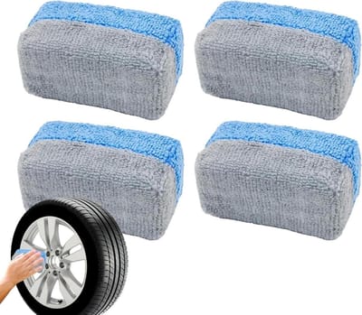 Aanbrengpads - Wax Applicator - Auto Onderhoud - Krasvrije Prestaties - 4 Stuks - Stijl 1